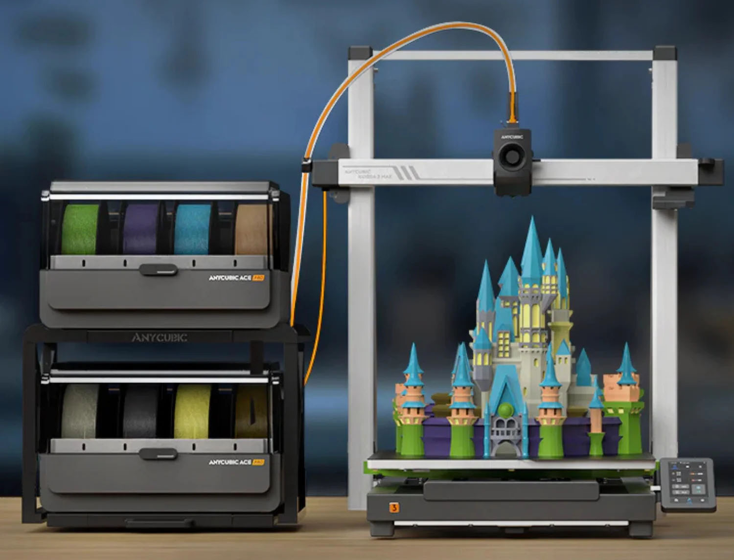 Anycubic Kobra3 Max Combo 3D Printer